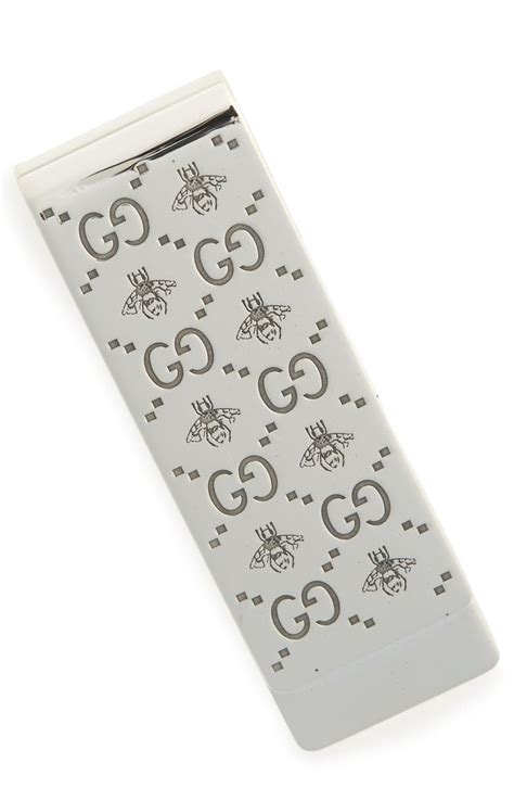 gucci ghost silver bee money clip|gucci handbags sale.